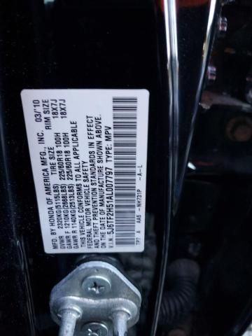 Aukcja sprzedaży 2010 Honda Accord Crosstour Exl, vin: 5J6TF2H51AL007797, numer aukcji: 82512865