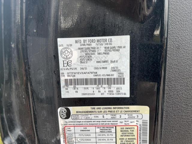Продажа на аукционе авто 2010 Ford F150 Super, vin: 1FTFW1EVXAFA79744, номер лота: 86469635