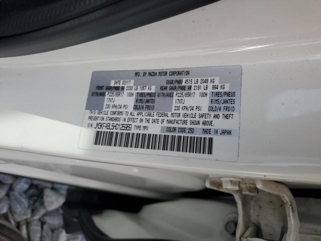 89895695 :رقم المزاد ، JM3KFABL5H0125969 vin ، 2017 Mazda Cx-5 Sport مزاد بيع