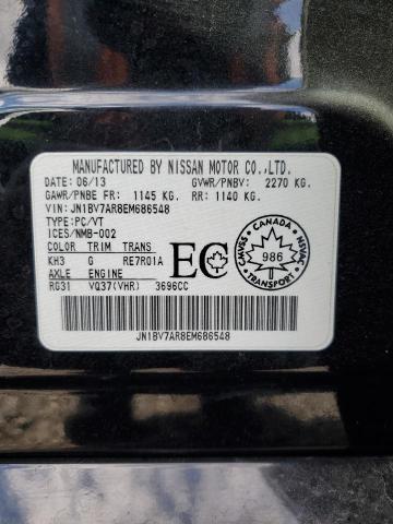 Aukcja sprzedaży 2014 Infiniti Q50, vin: JN1BV7AR8EM686548, numer aukcji: 83795155