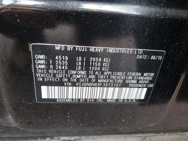 86450485 :رقم المزاد ، 4S3BNBN68F3073157 vin ، 2015 Subaru Legacy 2.5 مزاد بيع