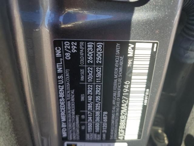 85150395 :رقم المزاد ، 4JGFB8KB2MA271946 vin ، 2021 Mercedes-benz Gle 63 Amg مزاد بيع