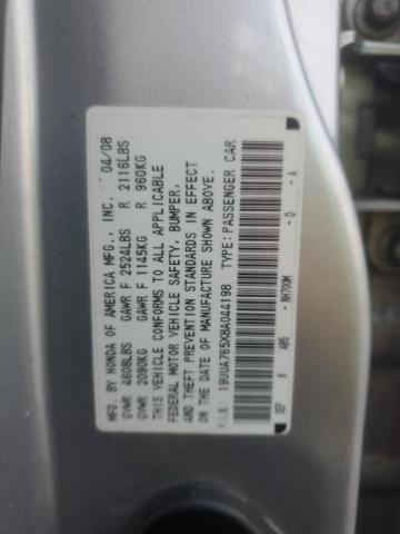 Продаж на аукціоні авто 2008 Acura Tl, vin: 19UUA765X8A044198, номер лоту: 81933295