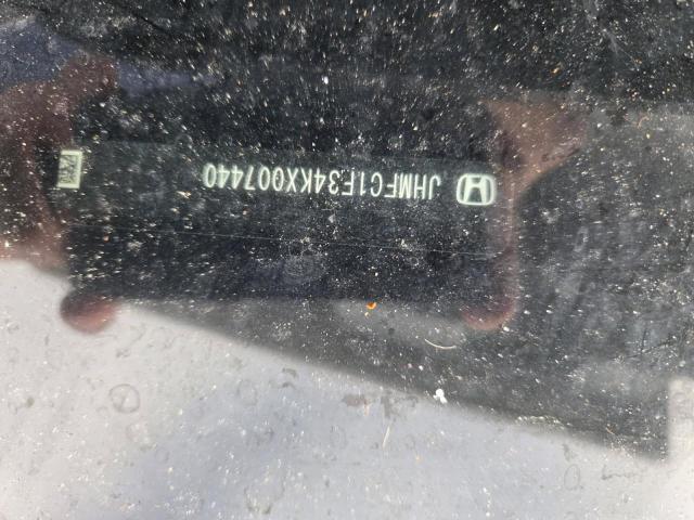 Aukcja sprzedaży 2019 Honda Civic Ex, vin: JHMFC1F34KX007440, numer aukcji: 90392385