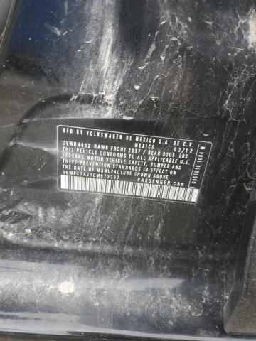 Aukcja sprzedaży 2012 Volkswagen Jetta Tdi, vin: 3VWPL7AJ1CM673397, numer aukcji: 89870305