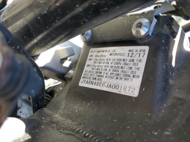 Продаж на аукціоні авто 2018 Yamaha Mtn1000, vin: JYARN48E6JA001872, номер лоту: 87110565