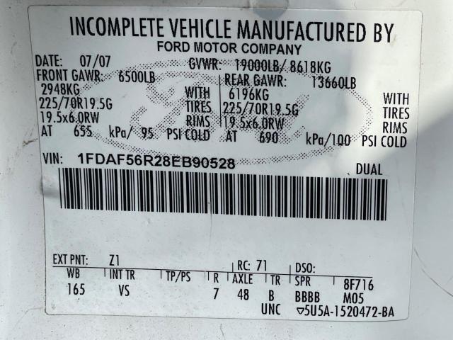 Продажа на аукционе авто 2008 Ford F550 Super Duty, vin: 1FDAF56R28EB90528, номер лота: 86279735