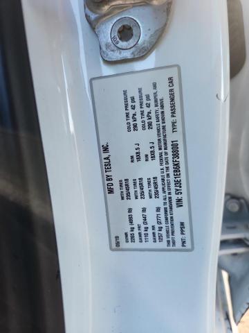 85087885 :رقم المزاد ، 5YJ3E1EB6KF388001 vin ، 2019 Tesla Model 3 مزاد بيع