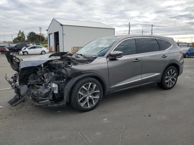 2022 Acura Mdx მანქანა იყიდება აუქციონზე, vin: 5J8YE1H44NL028814, აუქციონის ნომერი: 82423505