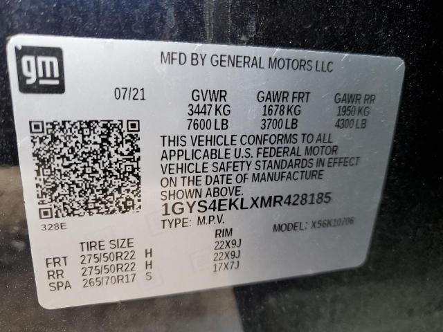Продажа на аукционе авто 2021 Cadillac Escalade, vin: 1GYS4EKLXMR428185, номер лота: 82486055