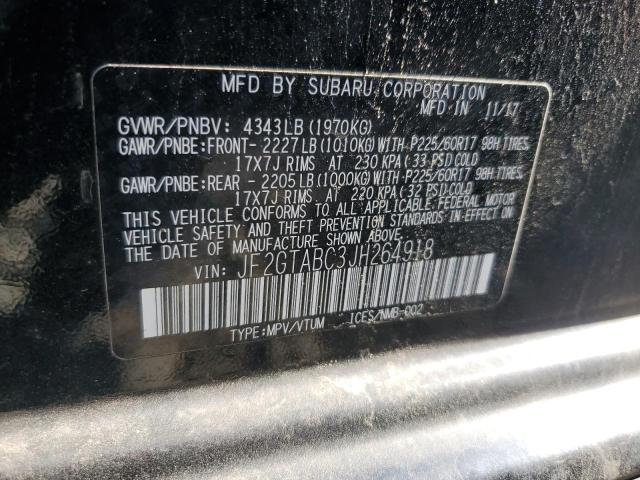 Продаж на аукціоні авто 2018 Subaru Crosstrek, vin: JF2GTABC3JH264918, номер лоту: 85182105
