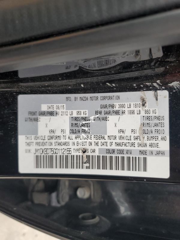 2016 Mazda Cx-3 მანქანა იყიდება აუქციონზე, vin: JM1DKBD75G0112155, აუქციონის ნომერი: 89704275