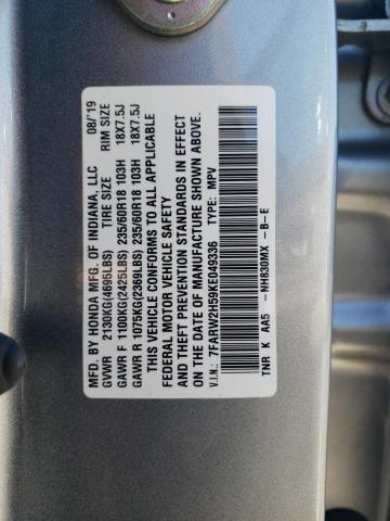 Aukcja sprzedaży 2019 Honda Cr-v, vin: 7FARW2H59KE049336, numer aukcji: 89740625