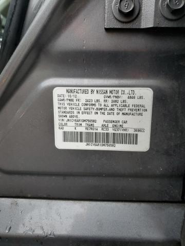 89852735 :رقم المزاد ، JN1CV6AR1DM756582 vin ، 2013 Infiniti G37 مزاد بيع