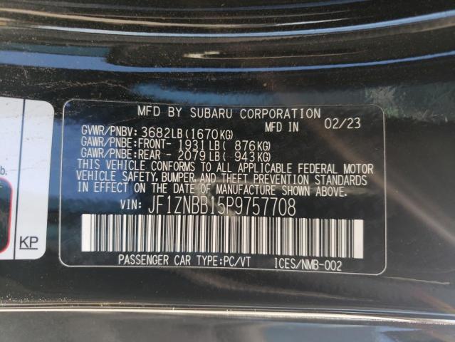 82207665 :رقم المزاد ، JF1ZNBB15P9757708 vin ، 2023 Toyota Gr 86 مزاد بيع