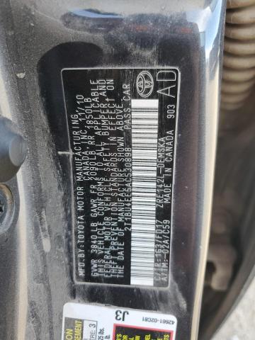 86707205 :رقم المزاد ، 2T1BU4EE5AC530898 vin ، 2010 Toyota Corolla مزاد بيع
