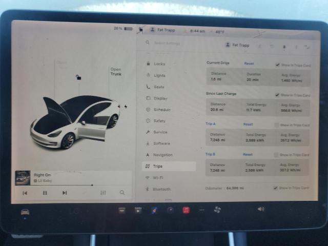 82310285 :رقم المزاد ، 5YJ3E1EB6KF427430 vin ، 2019 Tesla Model 3 مزاد بيع