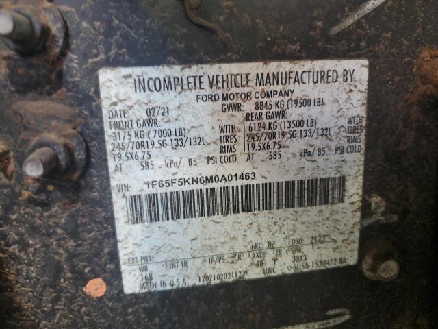 Aukcja sprzedaży 2021 Ford F59, vin: 1F65F5KN6M0A01463, numer aukcji: 84763095