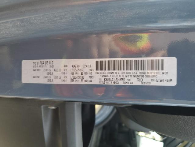 Auction sale of the 2020 Ram Promaster 3500, vin: 3C6URVJG1LE140755, lot number: 57086046