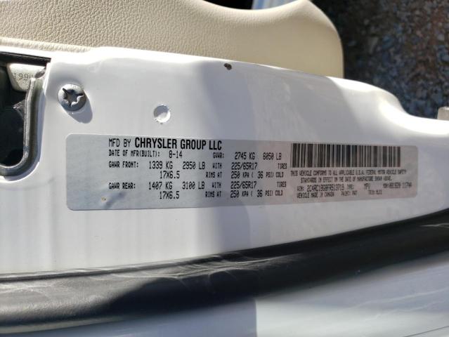 2015 Chrysler Town & Country მანქანა იყიდება აუქციონზე, vin: 2C4RC1BG8FR513719, აუქციონის ნომერი: 85320345