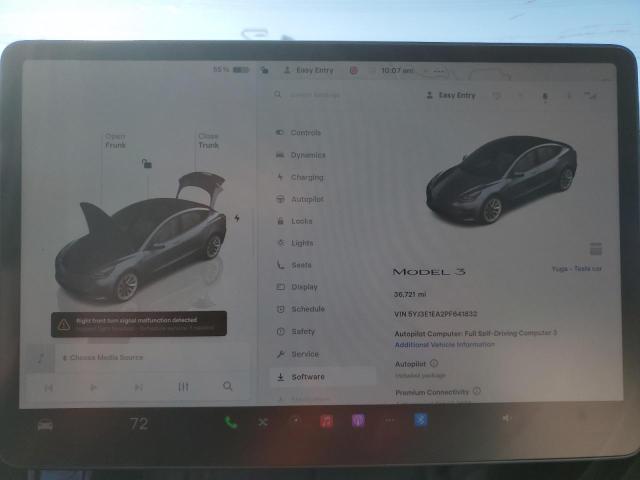 Aukcja sprzedaży 2023 Tesla Model 3, vin: 5YJ3E1EA2PF641832, numer aukcji: 83961915