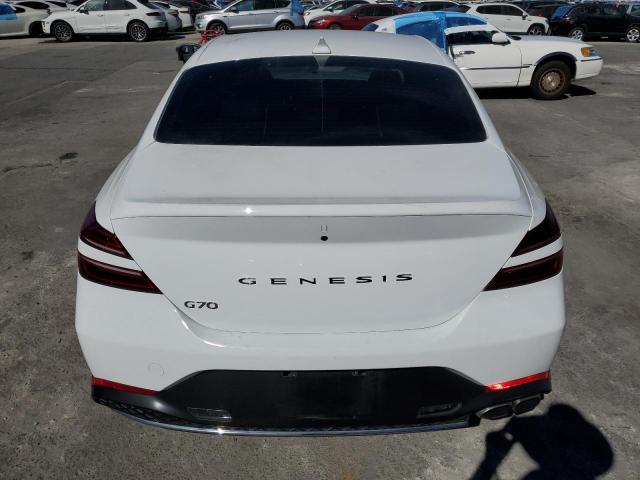 2022 Genesis G70 Base მანქანა იყიდება აუქციონზე, vin: KMTG34TA5NU097702, აუქციონის ნომერი: 90632905