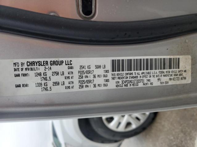Продажа на аукционе авто 2014 Dodge Journey, vin: 3C4PDDAG1ET223731, номер лота: 87202385