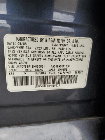 Продажа на аукционе авто 2009 Infiniti G37, vin: JNKCV61F19M050821, номер лота: 85744025