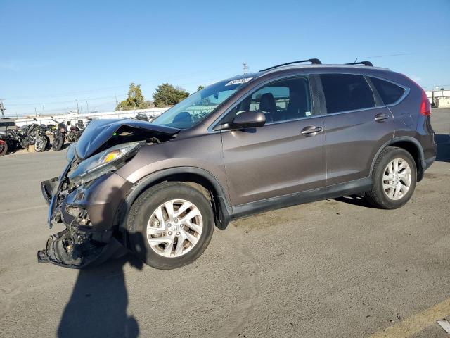 89680365 :رقم المزاد ، 2HKRM4H78FH640103 vin ، 2015 Honda Cr-v Exl مزاد بيع