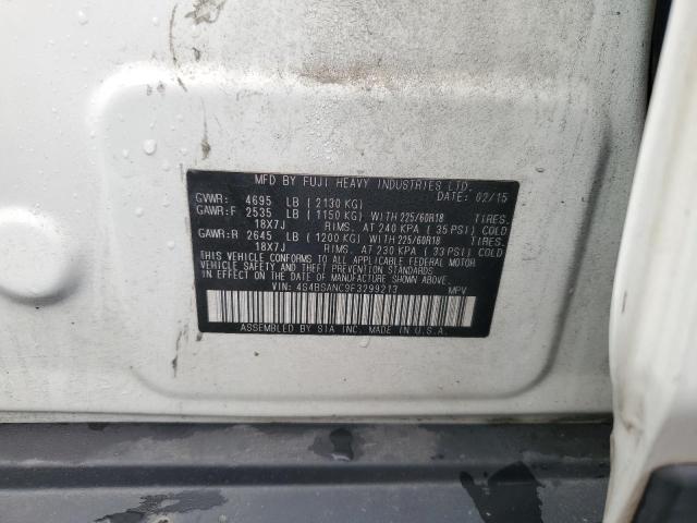 90738035 :رقم المزاد ، 4S4BSANC9F3299213 vin ، 2015 Subaru Outback مزاد بيع