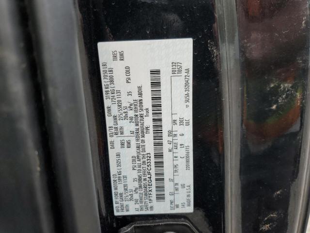 2018 Ford F150 მანქანა იყიდება აუქციონზე, vin: 1FTFX1EG4JFC53323, აუქციონის ნომერი: 84660405