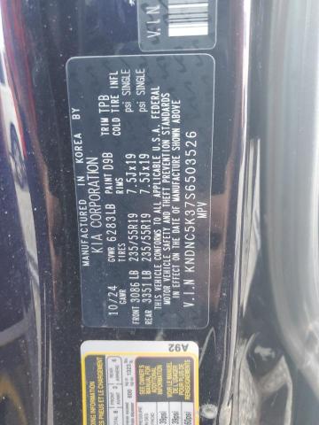 Aukcja sprzedaży 2025 Kia Carnival, vin: KNDNC5K37S6503526, numer aukcji: 86981835
