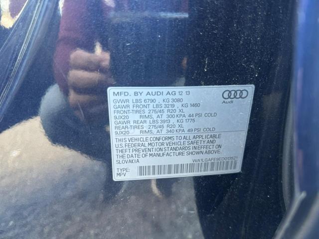 Aukcja sprzedaży 2014 Audi Q7 Premium, vin: WA1LGAFE9ED013521, numer aukcji: 87301505