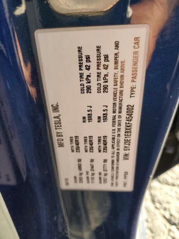Aukcja sprzedaży 2019 Tesla Model 3, vin: 5YJ3E1EBXKF454002, numer aukcji: 90024825