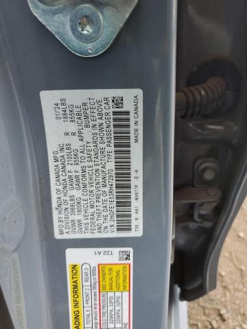 Aukcja sprzedaży 2024 Honda Civic Si, vin: 2HGFE1E53RH472970, numer aukcji: 82538715