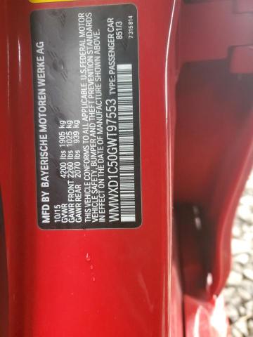 Продаж на аукціоні авто 2016 Mini Cooper Cou, vin: WMWXD1C50GWT97553, номер лоту: 90374925