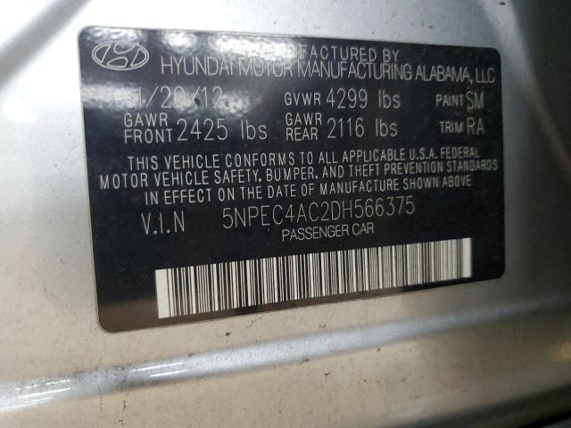 Продажа на аукционе авто 2013 Hyundai Sonata, vin: 5NPEC4AC2DH566375, номер лота: 85205715