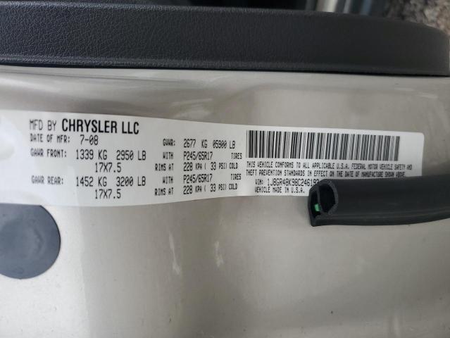 Aukcja sprzedaży 2008 Jeep Grand Cher, vin: 1J8GR48K98C246193, numer aukcji: 89548375