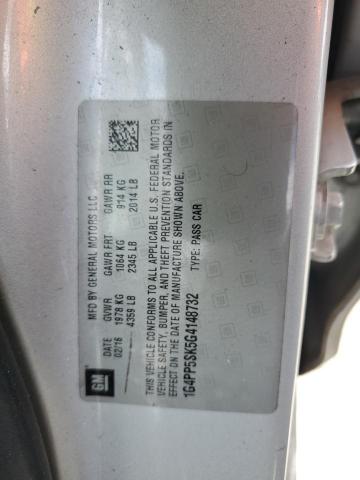 Продаж на аукціоні авто 2016 Buick Verano, vin: 1G4PP5SK5G4148732, номер лоту: 85730615