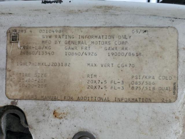 71212375 :رقم المزاد ، 1GBL7H1MXLJ203182 vin ، 1990 Chevrolet Kodiak مزاد بيع
