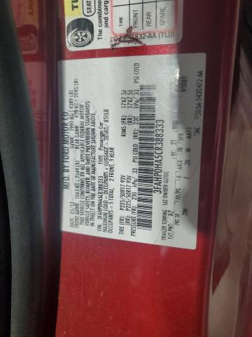 2012 Ford Fusion მანქანა იყიდება აუქციონზე, vin: 3FAHP0HA5CR388333, აუქციონის ნომერი: 87190305