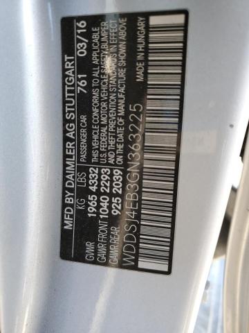 Aukcja sprzedaży 2016 Mercedes-benz Cla, vin: WDDSJ4EB3GN363225, numer aukcji: 86847405