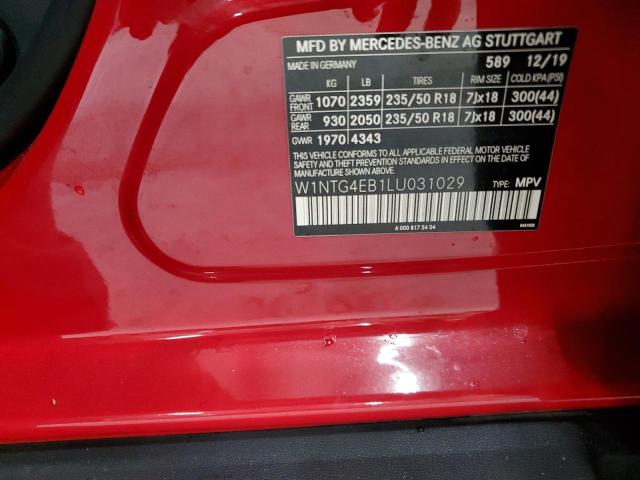 Aukcja sprzedaży 2020 Mercedes-benz Gla 250, vin: W1NTG4EB1LU031029, numer aukcji: 86697125