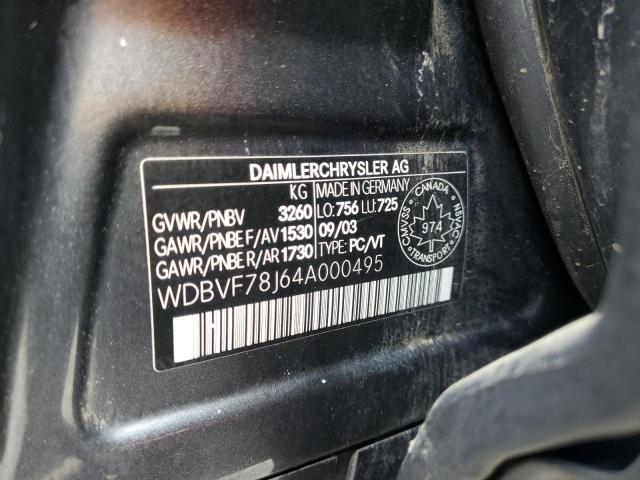 Продаж на аукціоні авто 2004 Maybach Maybach 57, vin: WDBVF78J64A000495, номер лоту: 86333095