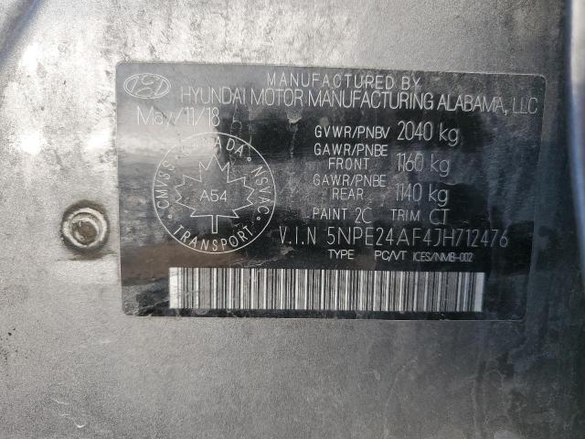 Продаж на аукціоні авто 2018 Hyundai Sonata, vin: 5NPE24AF4JH712476, номер лоту: 85181745