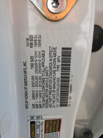 Продажа на аукционе авто 2019 Acura Rdx Advanc, vin: 5J8TC2H72KL021906, номер лота: 82674165