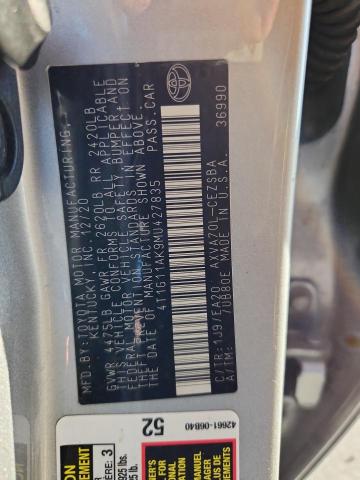 86230985 :رقم المزاد ، 4T1G11AK9MU427835 vin ، 2021 Toyota Camry مزاد بيع