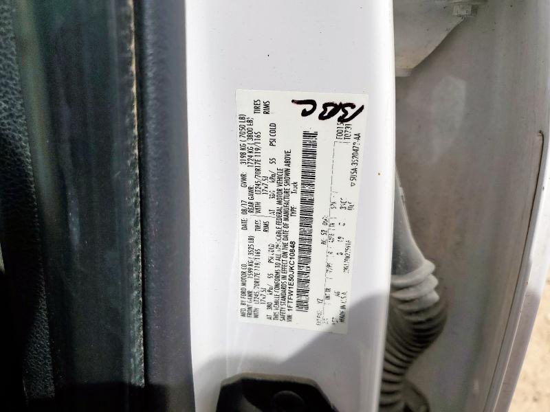 85534715 :رقم المزاد ، 1FTFW1E50JKC10848 vin ، 2018 Ford F150 Super مزاد بيع
