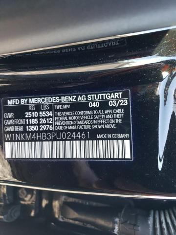 Aukcja sprzedaży 2023 Mercedes-benz Glc, vin: W1NKM4HB3PU024461, numer aukcji: 83860125