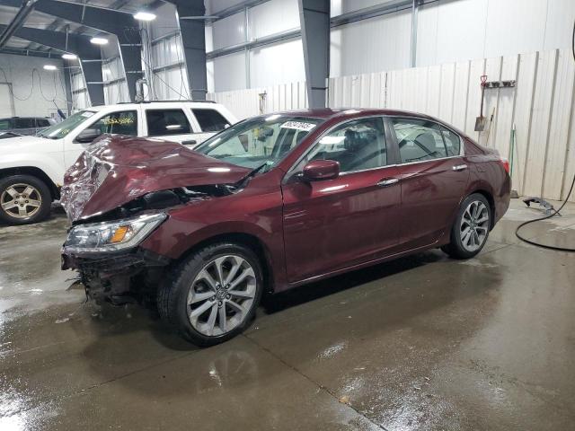 2014 Honda Accord Spo მანქანა იყიდება აუქციონზე, vin: 1HGCR2F58EA011381, აუქციონის ნომერი: 86247045